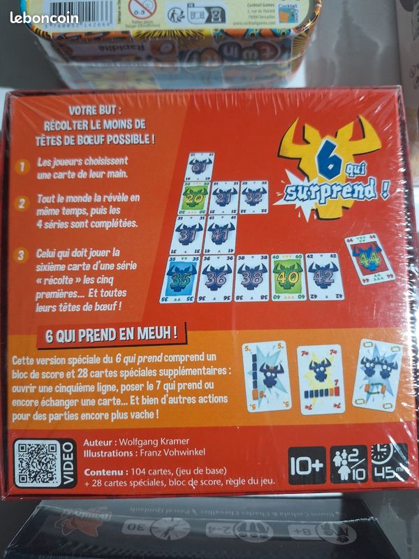 Jeux de société moderne : Twin It, 6 qui surprend, conspiration, Skyjo Action, Crack List, etc... (image 5)
