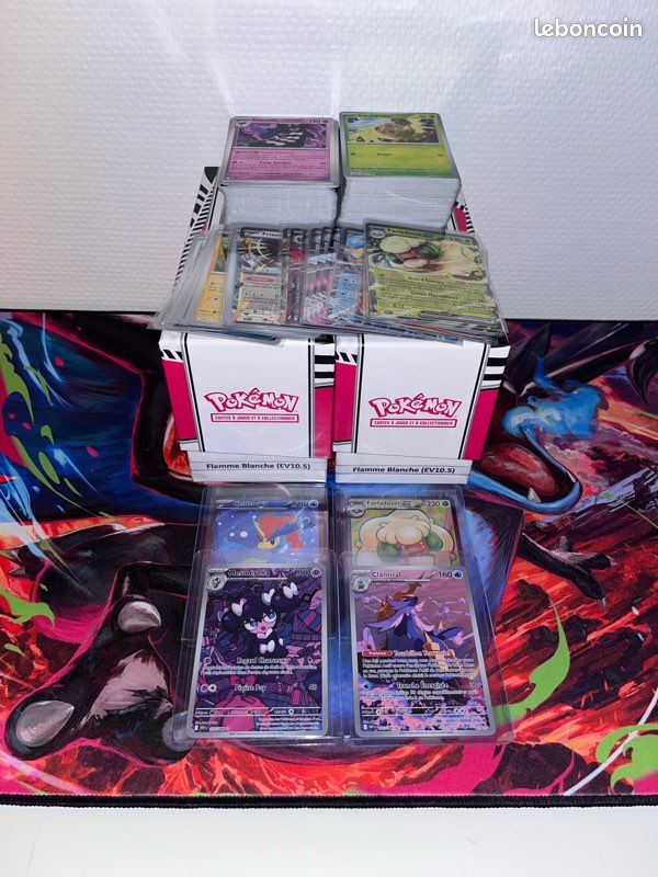 Cartes Pokémon Flamme Blanche EV10.5 (hit en description) (image 1)