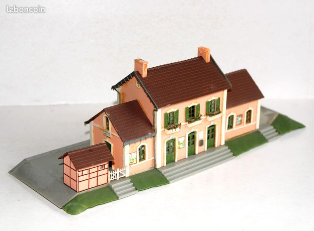 Décor Gare Jouef HO 862 Pour Circuit Train - Vintage, Plastique, Occasion