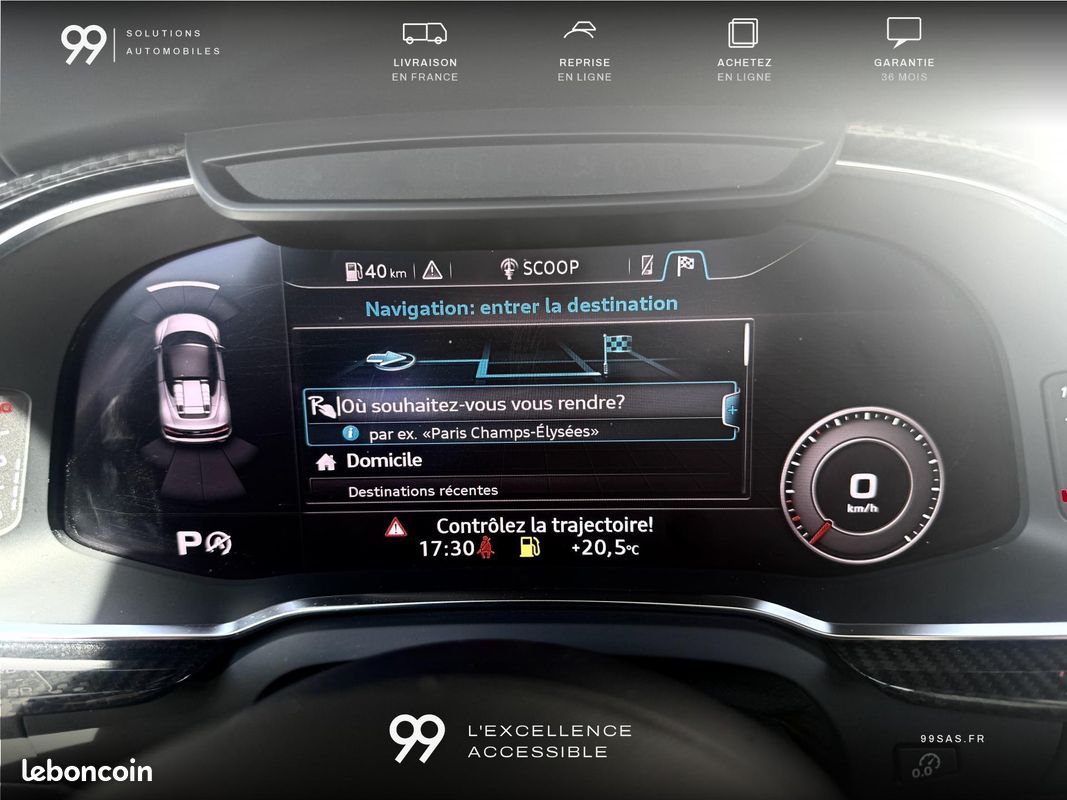 AUDI R8 Spyder V10 620ch Performance malus payé Miltek Carbon Full LOA 1521e/ MOIS LIVRAISON REPRISE (image 35)