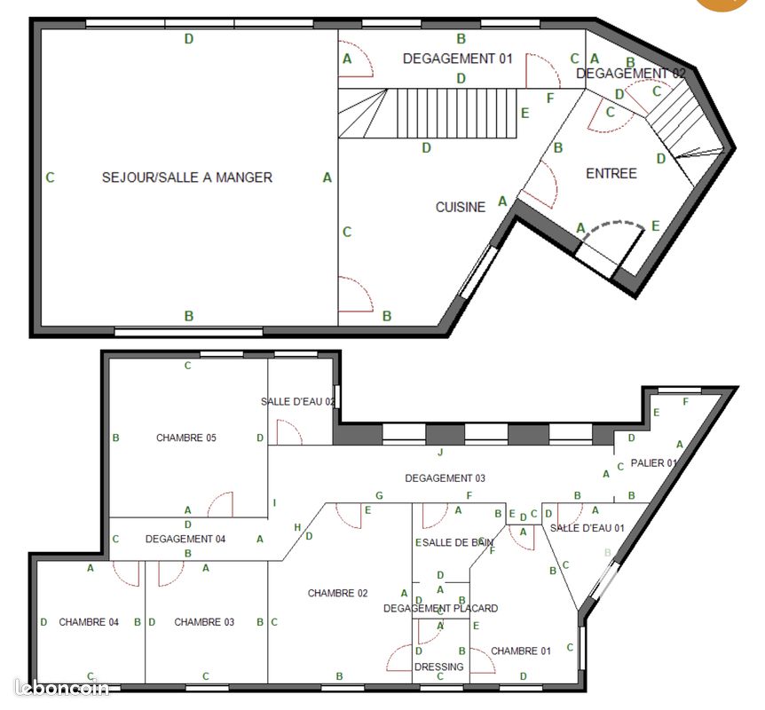 Appartement a louer poissy - 8 pièce(s) - 297 m2 - Surfyn