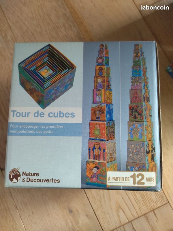 Tour de cubes Nature et Découvertes état neuf (image 5)