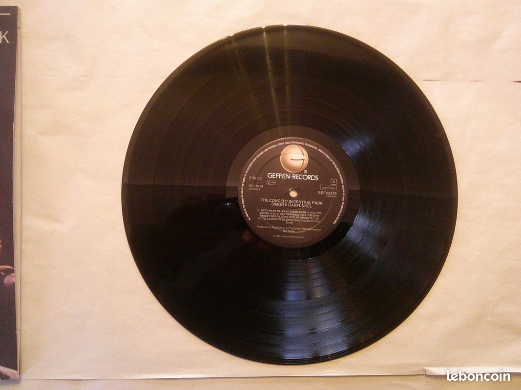 Double 33 T Vinyle "SIMON AND GARFUNKEL" " THE CONCERT IN CENTRAL PARK" (image 7)