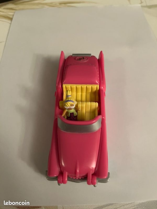 Polly Pocket Voiture décapotable BlueBird vintage (image 4)