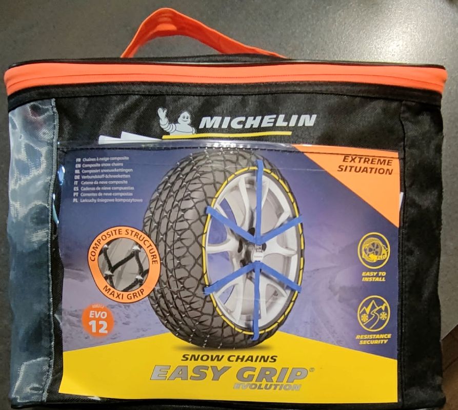 Chaînes Michelin easy grip EVO 12 - Équipement auto