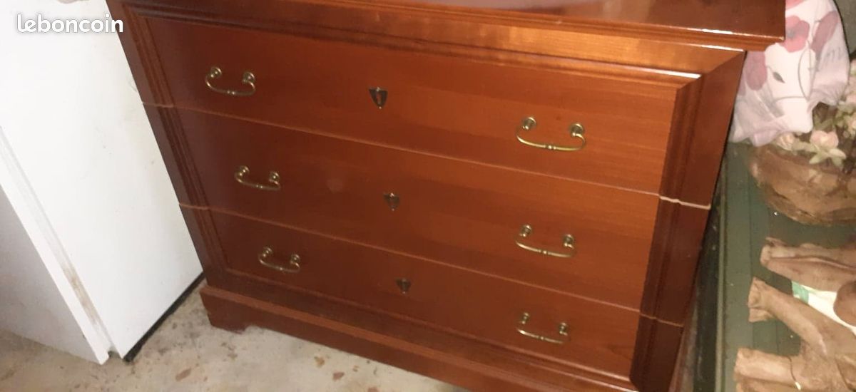 Commode ancienne bois (image 1)
