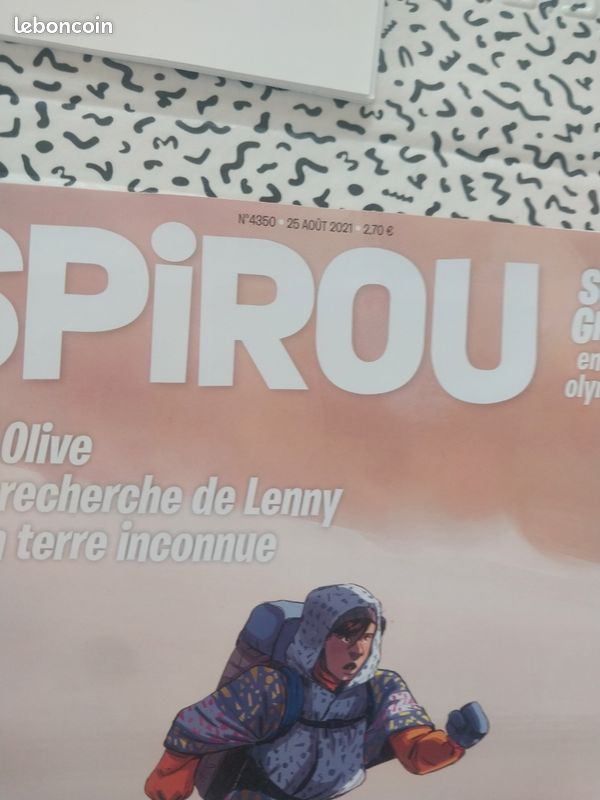 Magazines spirou lot 6 numéros bon état lecture enfant bd (image 7)