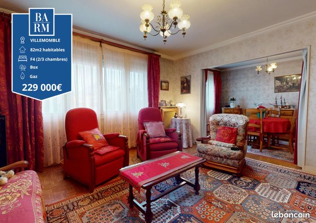 Appartement 4 pièces 82 m²