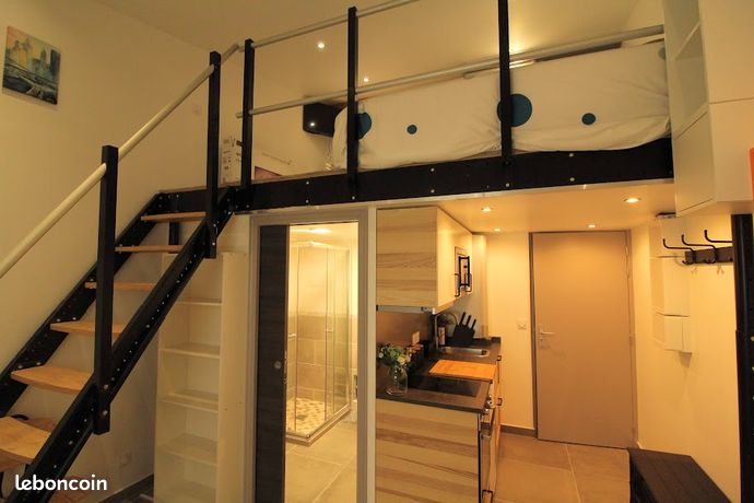 Studio 1 pièce 18 m²