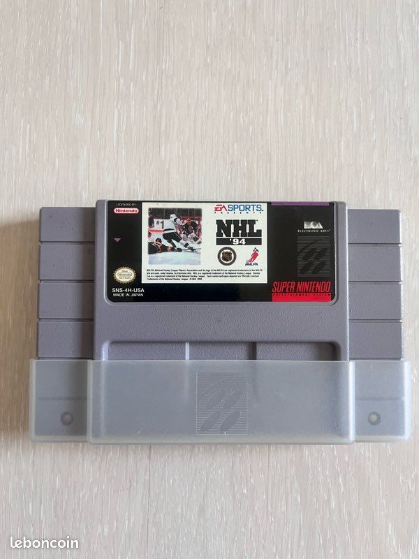 NHL 94 super Nintendo (image 1)
