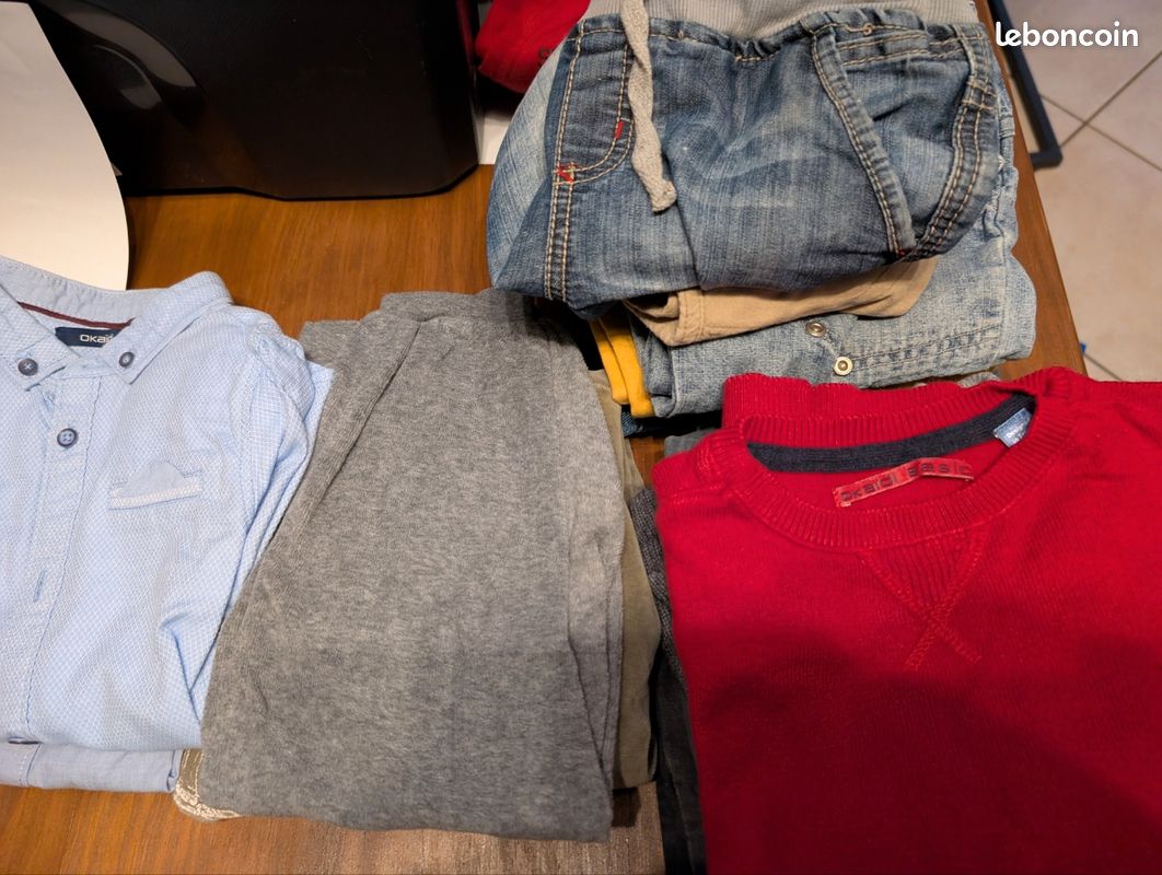 Gros lot de vêtements garçon 5ans + 50 pièces 4 saisons (image 3)