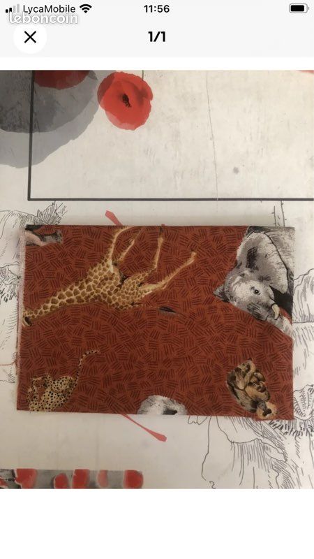 Coupon de tissu patchwork (image 1)