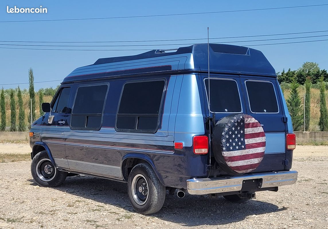 1991 CHEVROLET G20 révisé van américain prêt à partir en vacances (image 2)