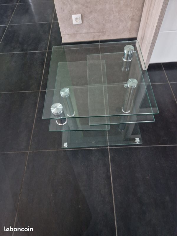 Table de salon en verre (image 2)