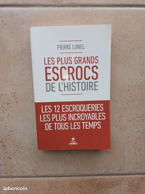 Les plus grands escrocs de l'histoir. P. Lunel (image 1)