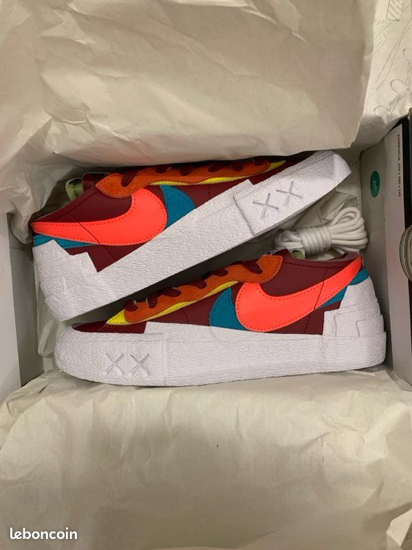 Basket Nike blazer low sacai kaws (image 1)