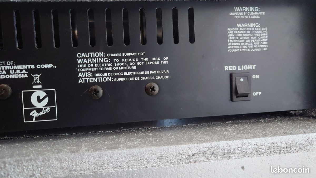 Ampli Fender Rumble 100 (image 5)