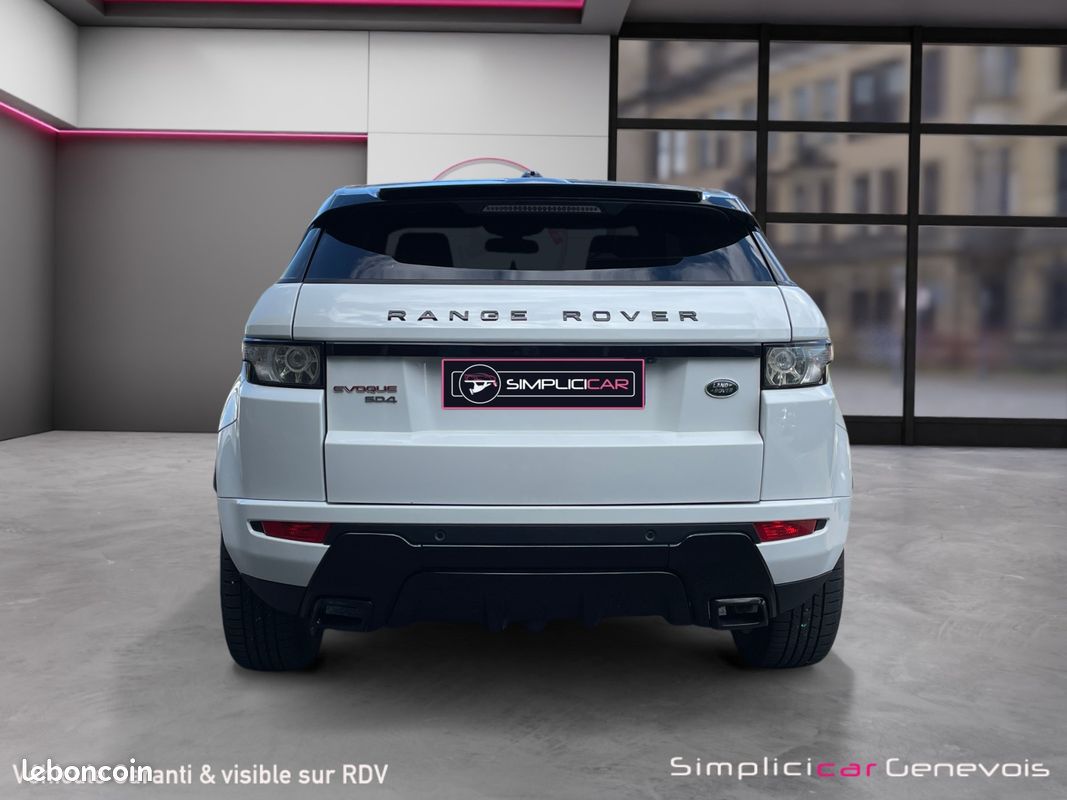 LAND ROVER EVOQUE Coupé SD4 190ch Dynamic GPS JA 20" noires Régulateur Meridian Cuir (image 8)