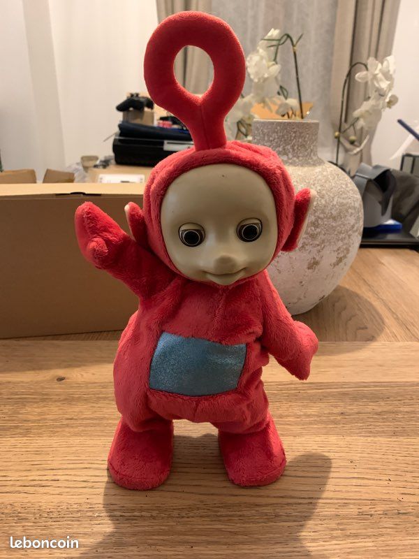 Peluche Télétubbies Tomy 1996 - Danse, Musique, Jouet TV 90s - Occasion Fonctionnel