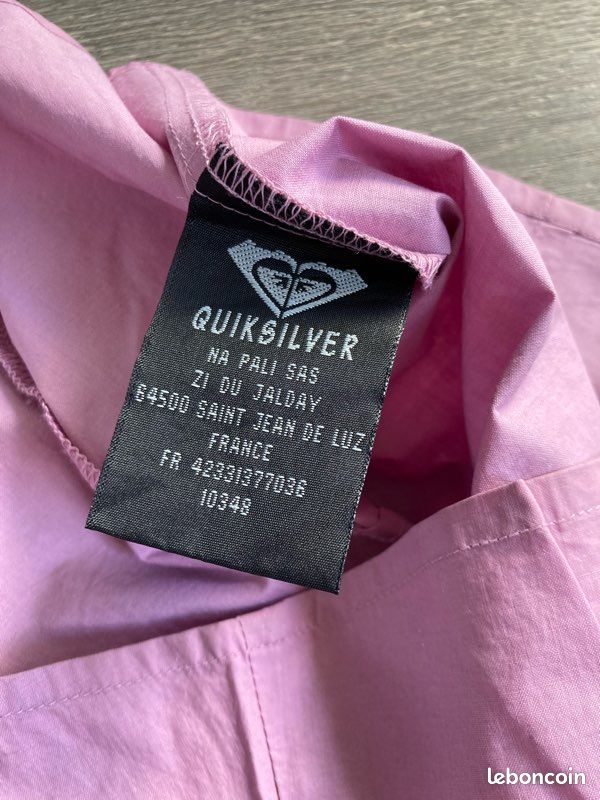 Chemise Vintage Roxy QuickSilver Lila T2 (image 4)