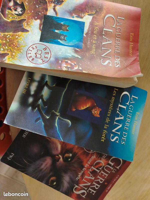 Livres La guerre des clans 2, 3 et 4 (cycle I) (image 1)