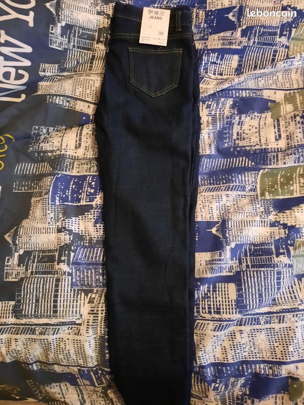 Jean legging polaire neuf taille 32 (image 3)