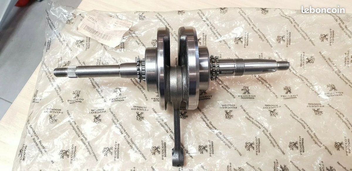 Origine PEUGEOT 777614 Vilebrequin + roulements VIVACITY III 125cc de 2008 à 2015 *NEUF (image 1)
