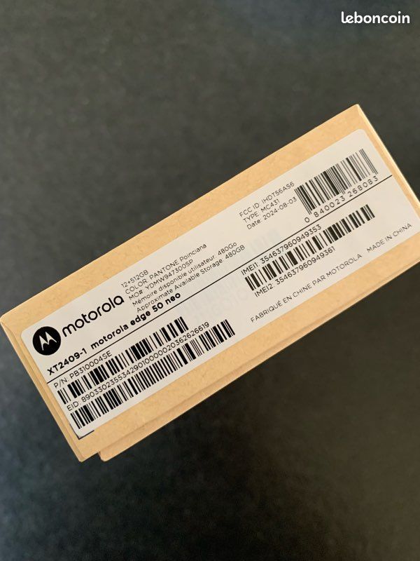 SmartPhone Motorola Edge 50 Neo 512 Neuf (image 10)