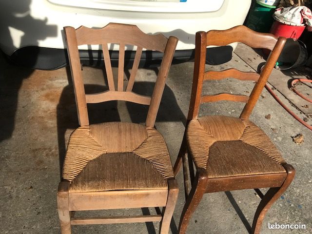CHAISES Paille - - (image 1)