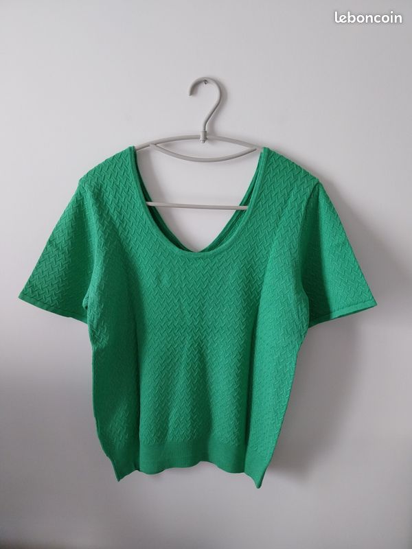 C'est Beau La Vie haut femme manche courte taille M neuf (image 2)
