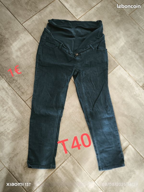 Pantalon grossesse T40 (image 1)