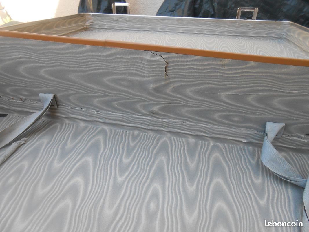 Valise en tissu écossais (image 3)