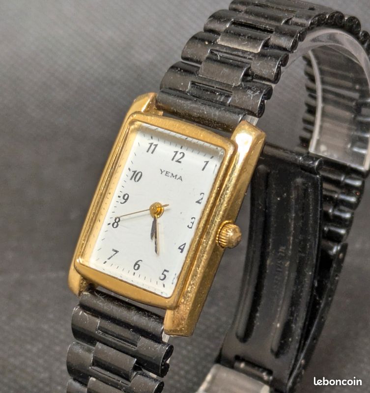 Montre Femme Yema Quartz LCD - Référence B6, Neuve Avec étiquettes Et Boîte D'origine, Style Bracelet