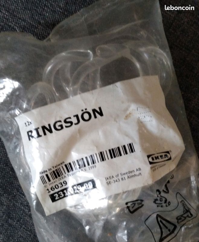 Anneaux de douche Ikea (image 1)