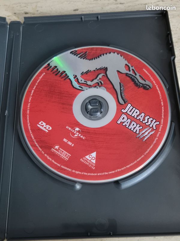 DVD Jurassic park 3 (image 3)
