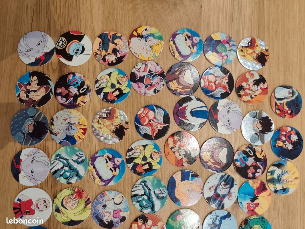 POGS CAPS DRAGON Ball Z Lot De 10 Collection N 2 EUR 6,00 - PicClick FR
