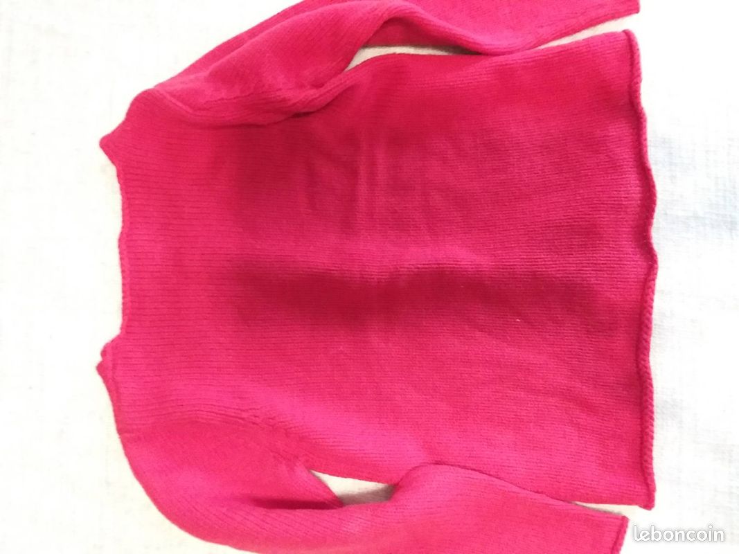 Gilet rouge petit bateau 6 ans (image 2)