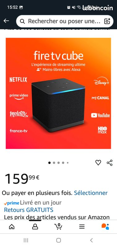 Fire tv cube (image 1)