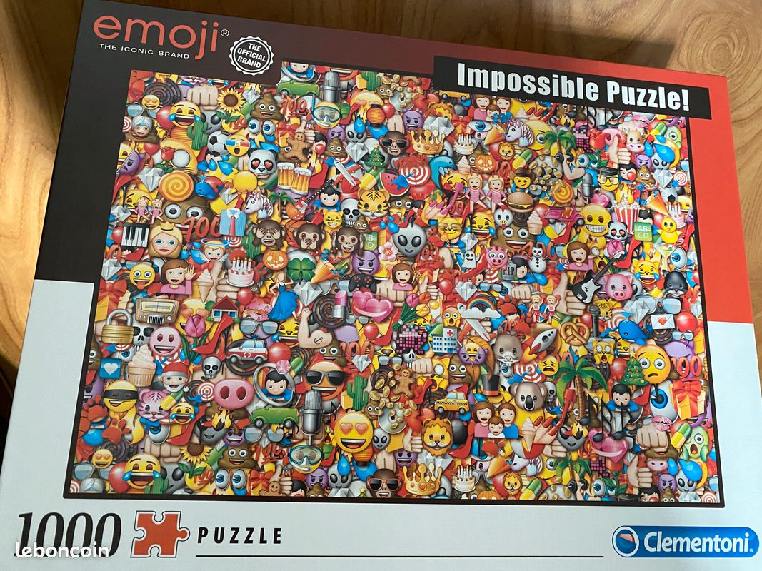 Puzzle 1000 p Clementoni - EMOJI (image 1)