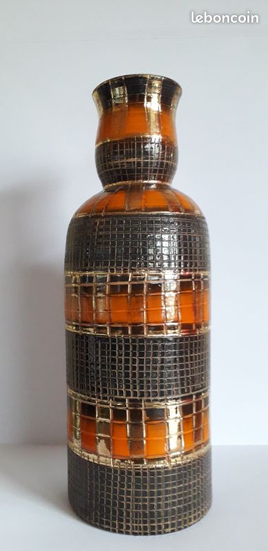 Vase Aldo Londi en céramique pour Bitossi, Italie 1950 (image 1)