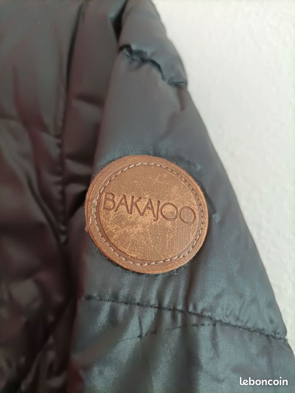 Blouson imperméable noir (image 3)