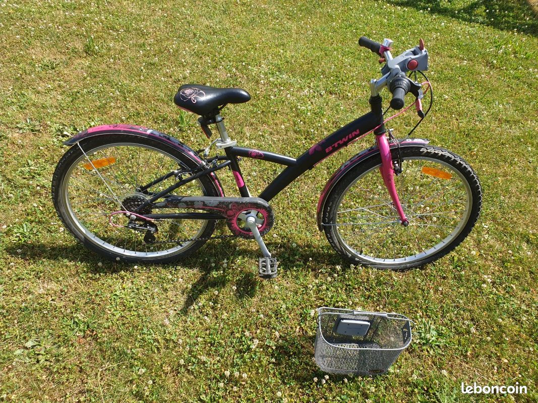 Vélo B'Twin 24 pouces vitesses shimano Poply 500 Taille