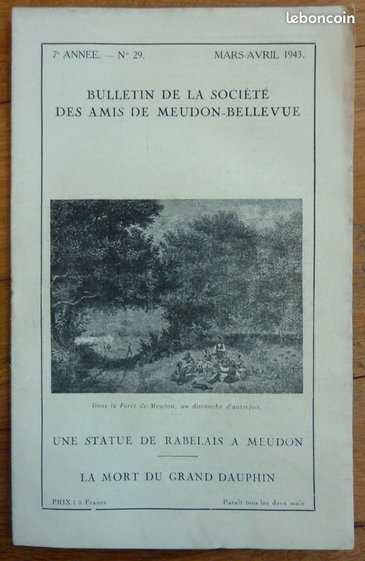 13 Bulletin de la société des Amis de Meudon-Bellevue (image 2)