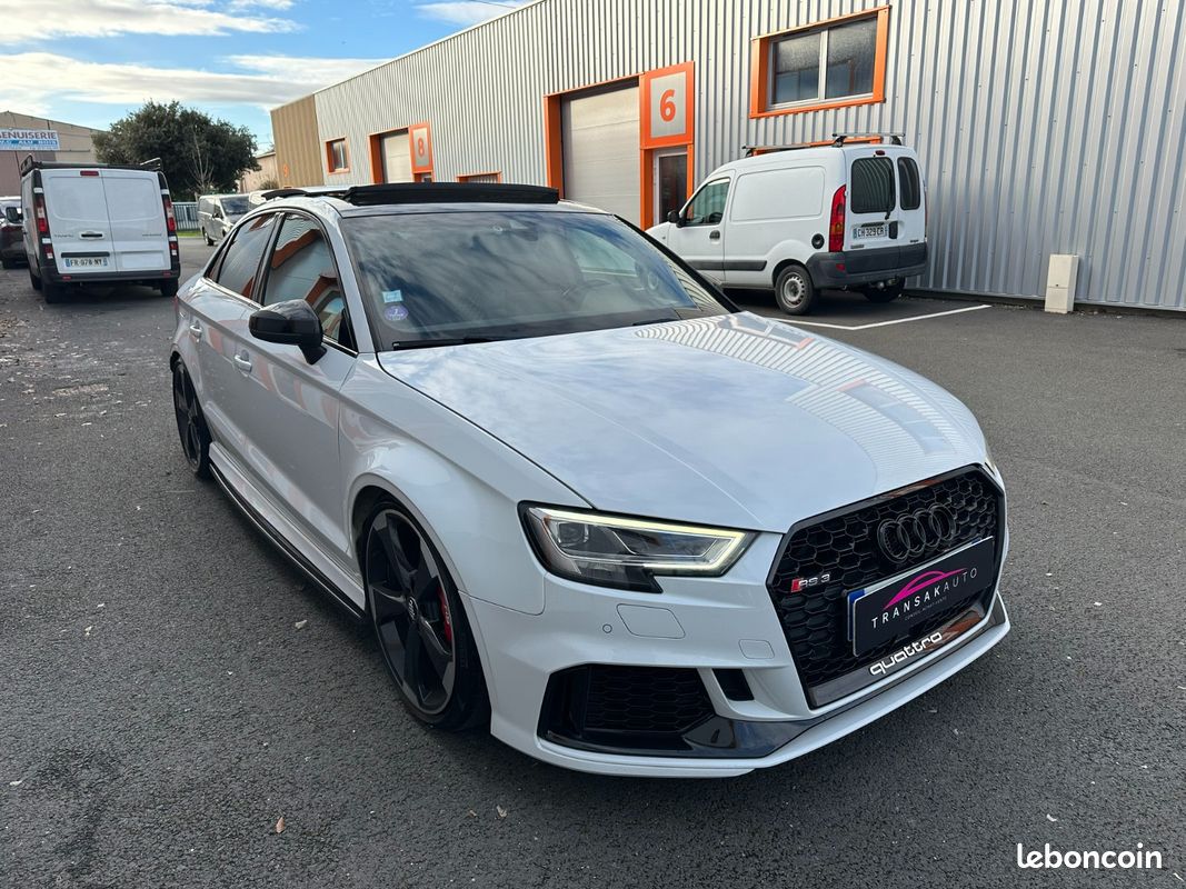 AUDI RS3 SPORTBACK Berline 2.5 TFSI DAZA 400 S tronic 7 Quattro Immat FR *Sieges RS / Toit ouvrant / Bang Olufsen (image 7)