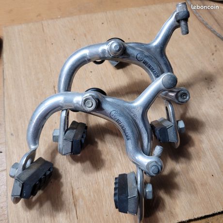 Lot De 4 Patins De Frein Vélo Vintage Weinmann 1748 - Caoutchouc Noir, Origine
