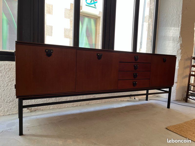 Enfilade en Acajou des Années 50 (image 14)