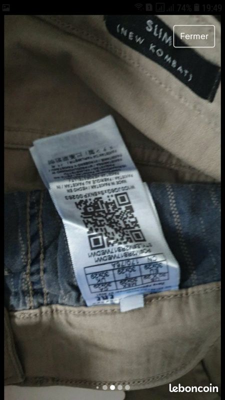 Pantalon New Kombat Marciano by guess (image 7)
