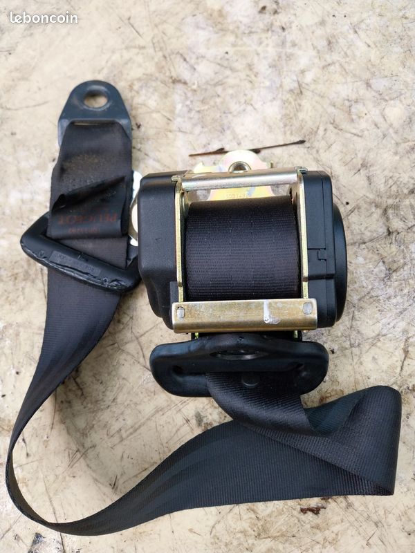 Ceinture enrouleur 206 arriere Équipement auto