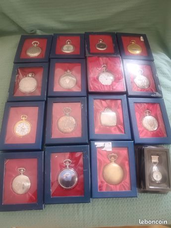 Lot De Montres à Gousset Anciennes à Restaurer - Pour Collectionneurs Ou Bricoleurs
