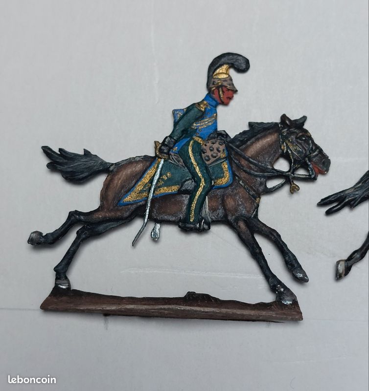8 Figurines étain Zinnfiguren – Cavaliers Turcs Ottomans – 30 Mm